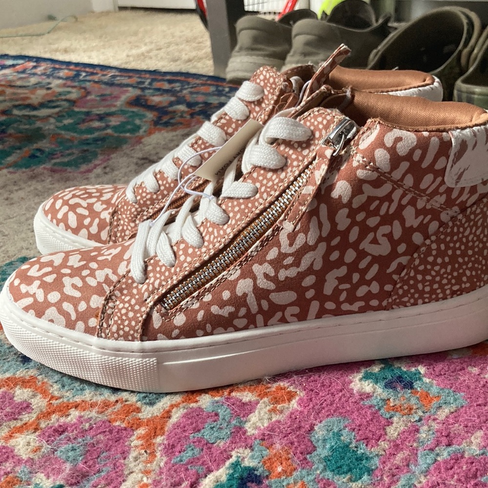 Animal print shoes